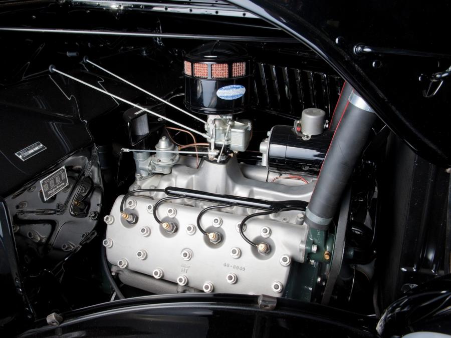  Ford V8 Model 48 DeLuxe Phaeton 1935 года  (фото 35 из 52)